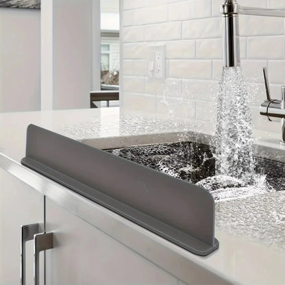 💦 No More Water Mess! Silicone Sink Splash Guard