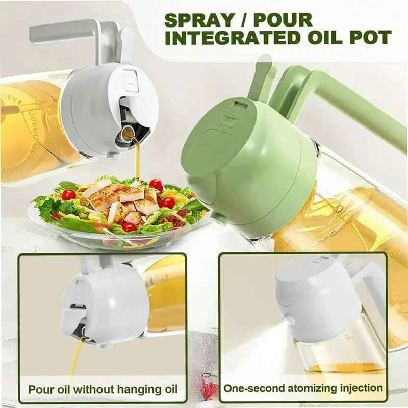 🍟🔥 Mess-Free Oil Pouring Bottle | Smart Flow Control + Stylish Design