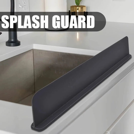 💦 No More Water Mess! Silicone Sink Splash Guard